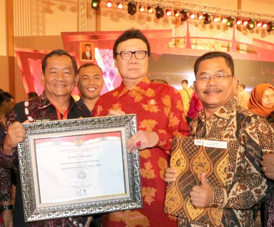 Pemkab Samosir Raih Predikat SAKIP BB, Peroleh Hadiah Insentif Daerah  8,9 Miliar