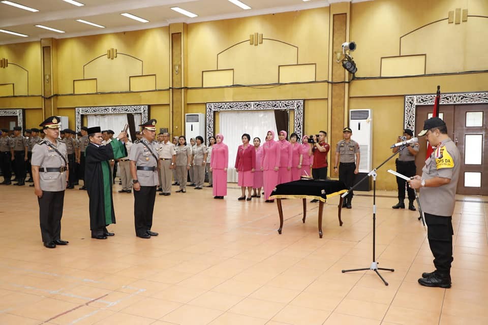 Kapoldasu Sertijabkan Kepala Bidang Hukum