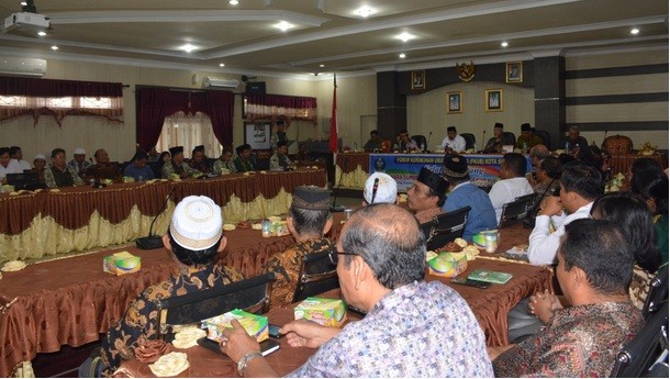 Ciptakan Lingkungan Kondusif, Pemko Sibolga Rapatkan Barisan Bersama FKUB