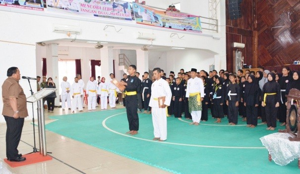 Kota Sibolga Gelar Lomba Pencak Silat Antar Pelajar Piala Walikota