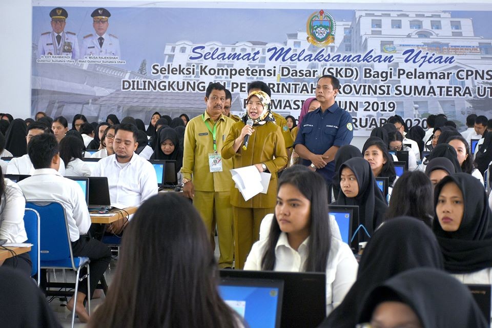 12.301 Peserta Ikuti Ujian CPNS Pemprov, Sekda Tegaskan Tidak Ada Kecurangan