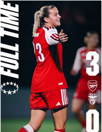 Arsenal Libas Benfica Matchday 3 Fase Liga Liga Champions Putri UEFA 2026/2027  