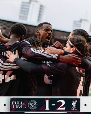 Liverpool Menang Atas Brentford Matchday 7 Liga Premier Inggris 2026/2027  