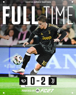 Juventus Gasak Palermo pada Laga Persahabatan di Perth  