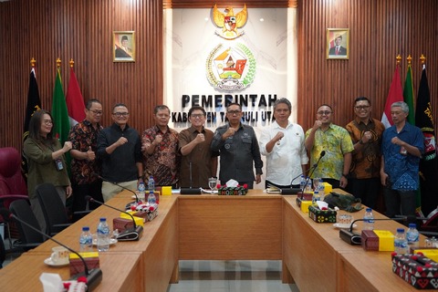 Pemkab Taput Terima Kunjungan Lapangan Tim Kemenkeu dan PT SMI Terkait Penanganan Pascabencana