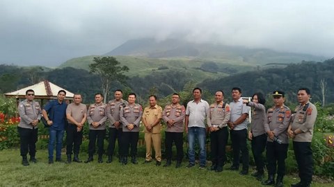 Kapolres Tanah Karo Tinjau Pembangunan Dapur SPPG untuk Program Makan Bergizi Gratis