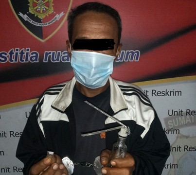 Simpan Sabu, Warga Negerilama Seberang Diamankan Polsek Bilah Hilir