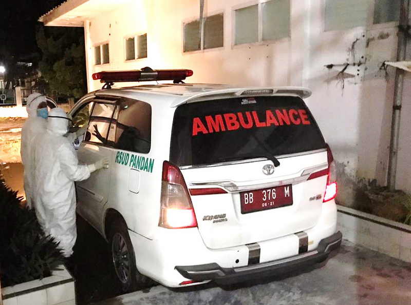 Satu Orang Pasien PDP Warga Kecamatan Tukka, Kabupaten Tapteng Dirujuk Ke RS Padangsidimpuan