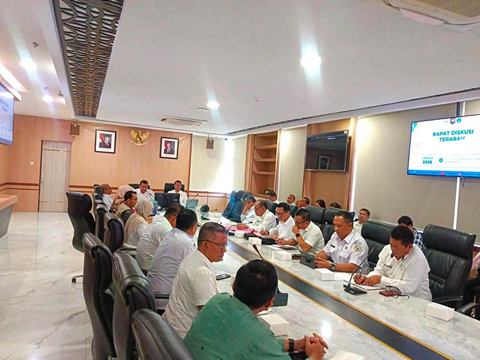 Wabup Taput Hadiri Rapat Persiapan Penataan Desa dan Batas Desa Wilayah Sumut