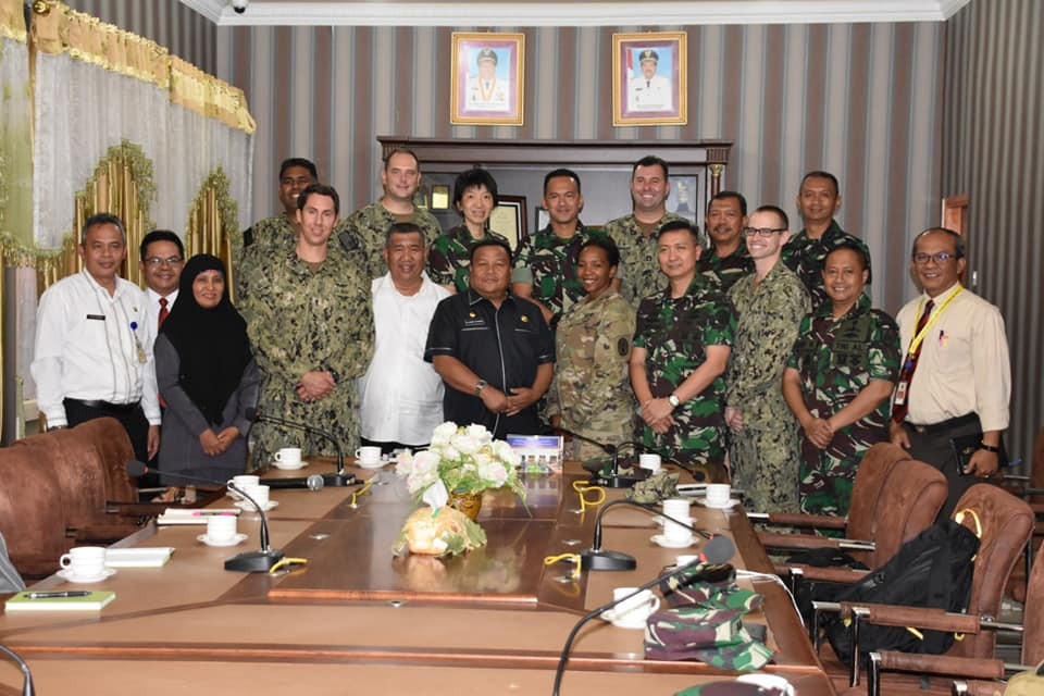 Persiapan Latma Pacific Partnership 2019, Wali Kota Terima Audiensi TNI dan Tentara AS