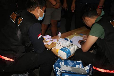 Razia THM High Pass Medan, Polda Sumut Amankan 4 Pengunjung Positif Narkotika