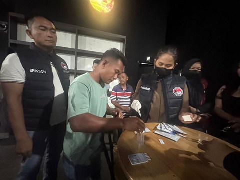 Polres Sergai Razia Tempat Hiburan Malam: 27 Pengunjung Diamankan, Polisi Sita Ekstasi dan Ganja