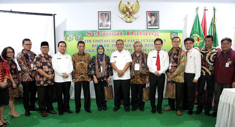 Dirjen Kementrian Kesehatan Republik Indonesia Kunjungan ke RSUD Pirngadi