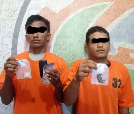 Lagi, Dua Warga Bilah Hilir Diciduk Sat Narkoba Polres Labuhanbatu