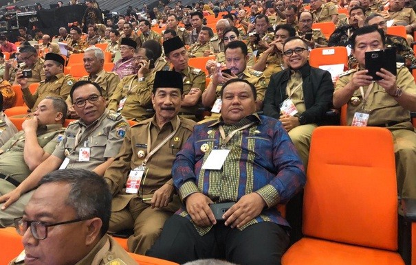 Walikota Sibolga Hadiri Rapat Forkopimda di Bogor