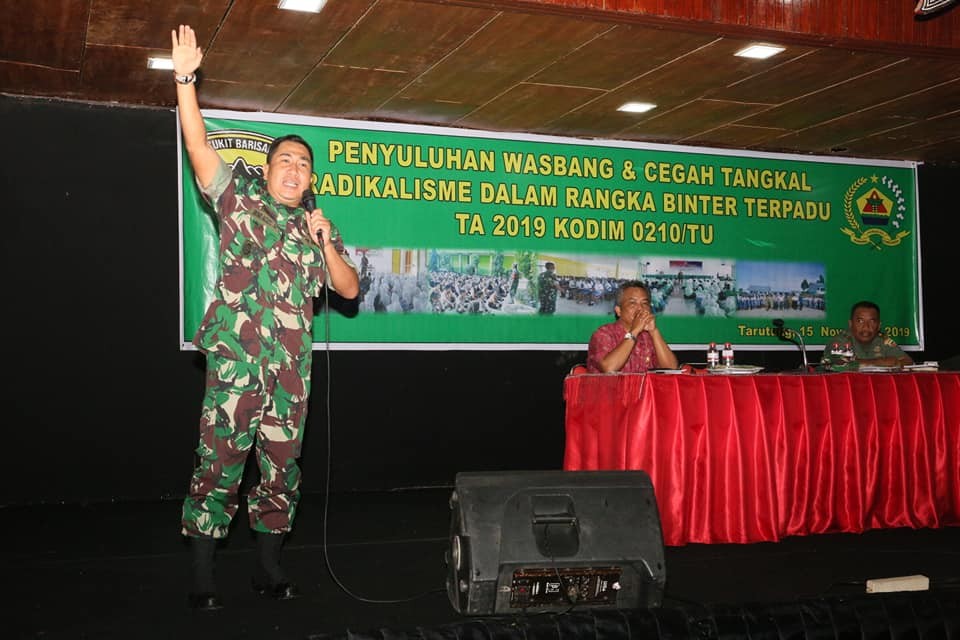 Bupati Taput Hadiri Wasbang dan Sosialisasi Cegah Tangkal Radikalisme