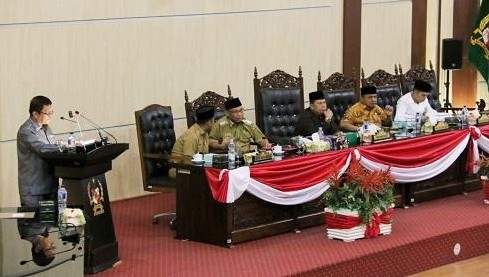 Wakil Wali Kota Medan Hadiri Rapat Paripurna DPRD Medan